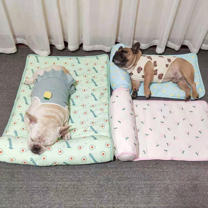 Ice Silk Cooling Mat for Dogs & Cats