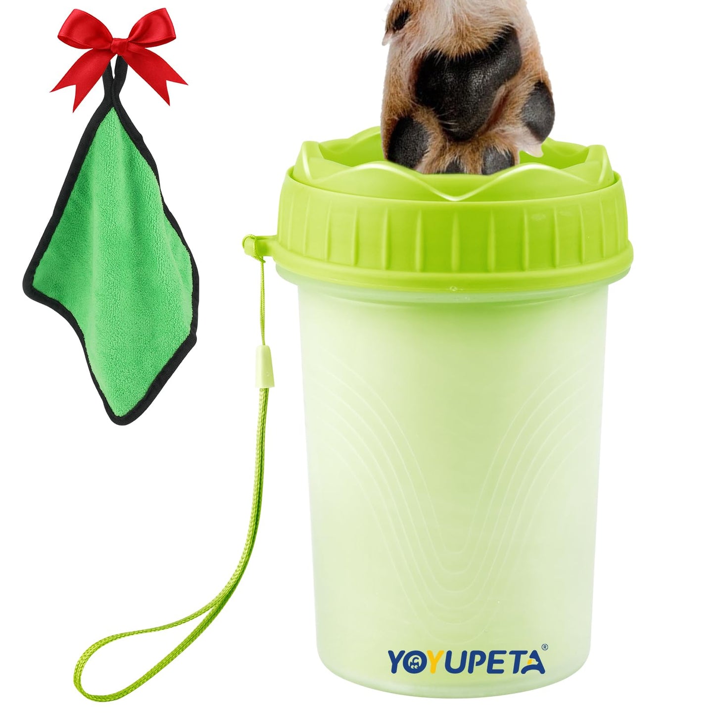 Dog Paw Cleaner Cup – Muddy Paws Clean in Seconds