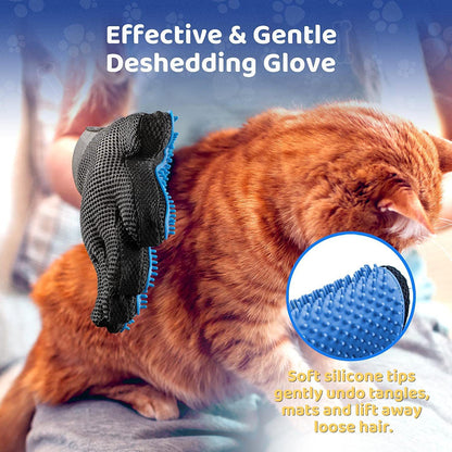 Silicone Pet Grooming & Deshedding Glove