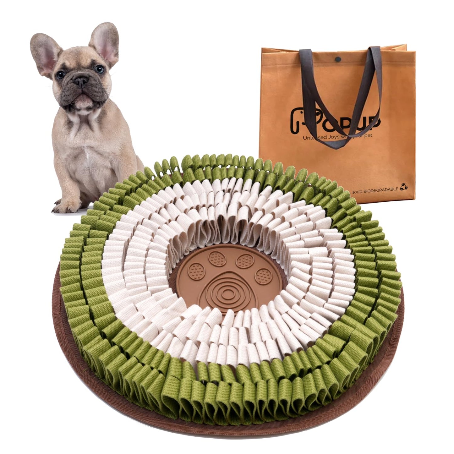 Pet Puzzle Snuffle Mat – Slow Feed & Mental Stimulation