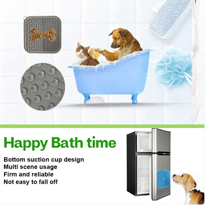 Calming Dog Lick Pad with Suction Cups